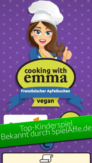 Emma Cooking Game: French Apple Pie - Free Kids Game: Bake a vegan classic recipe