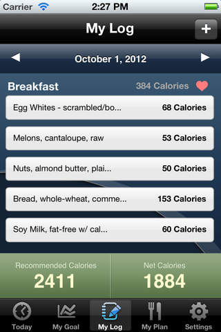 AskCristie Nutrition and Meal Plan Tracking screenshot 2