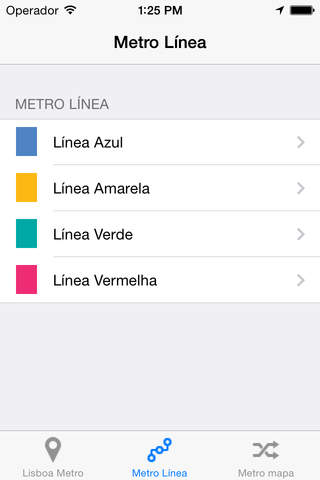 Lisbon Metro screenshot 4