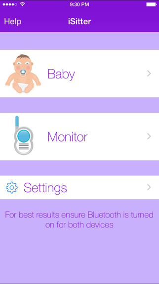 【免費工具App】iSitter - WiFi / Bluetooth Baby Monitor-APP點子