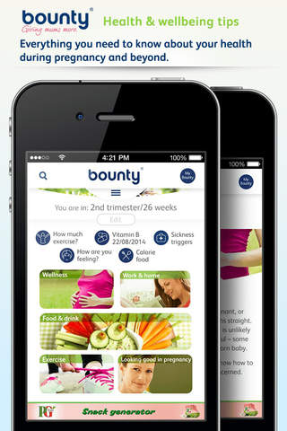 Pregnancy Health and Wellbeing by Bounty screenshot 2
