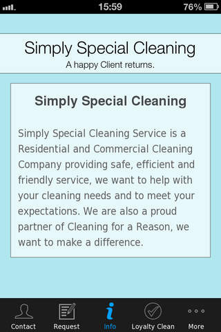 Simply Special Cleaning screenshot 3