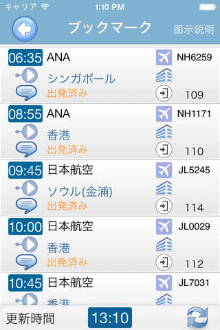 羽田 空港 フライト情報 Haneda Airport Live Flight Status screenshot 2