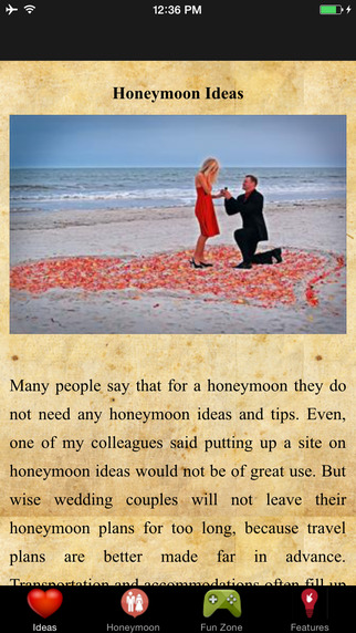 Romantic Honeymoon Ideas guide