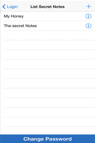The new Secret Notes screenshot 2