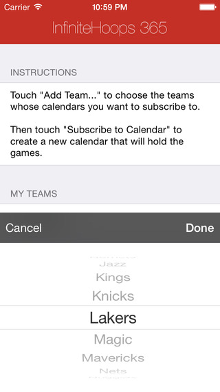 【免費運動App】InfiniteHoops 365 : Pro Basketball Schedules-APP點子