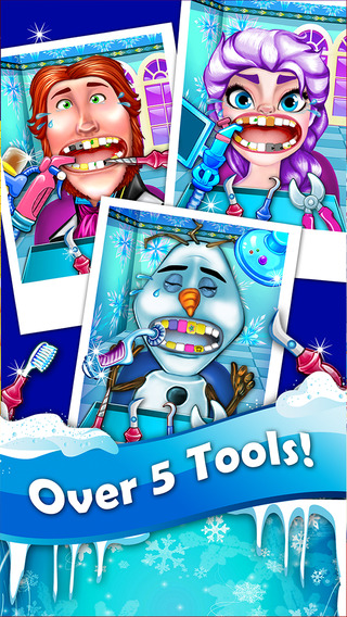 【免費遊戲App】Frozen Dentist Office - crazy baby doctor in little kids teeth mania-APP點子