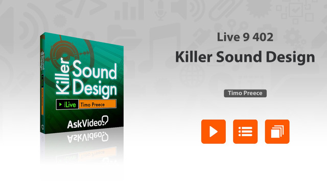 Killer Sound Design in Live 9