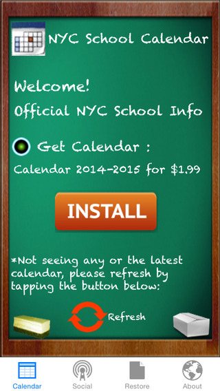 【免費教育App】Natter's NYC School Calendar-APP點子