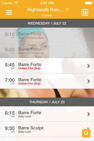 Barre Forte screenshot 2