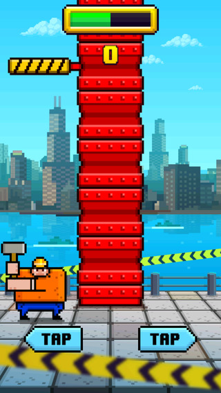 Blocky Tower Chop - Crush and Dump the Junk