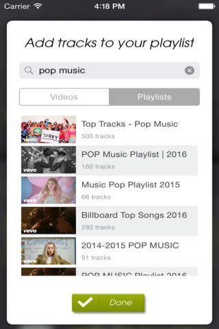 Yusic Music Tube - Free Music Mp3 Streamer & Audio Player & Playlist Folder Manager screenshot 4