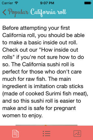 Sushi Recipes! screenshot 3