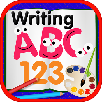 ABC 123 Writing Coloring Book LOGO-APP點子