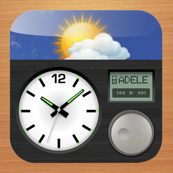 Alarm Clock & Weather HD - Digital Night Stand for iPad LOGO-APP點子