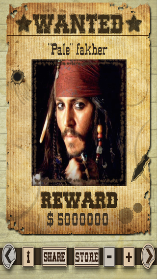 【免費生活App】Most Wanted Poster Generator Free-APP點子