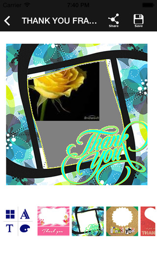 【免費攝影App】Thank You Frames-APP點子