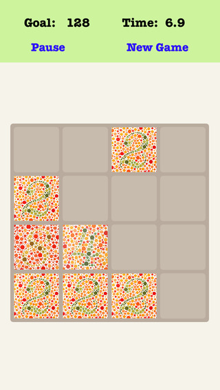 Color Blind² 4X4 - Sliding Number Tiles Playing The Piano