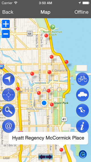 免費下載旅遊APP|Chicago holiday offline travel map app開箱文|APP開箱王