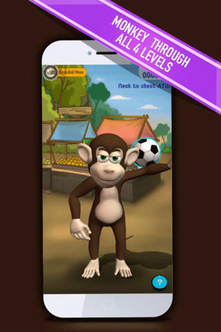 Monkey Feet FREE: Flicking,Kicking Soccer Ball Juggling Champion screenshot 4