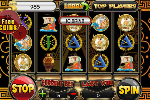 ``` 2015 ``` AAA Aabe Greek Casino Slots and Roulette & Blackjack! screenshot 3