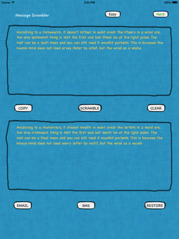 【免費工具App】Scramble & Send Free-APP點子