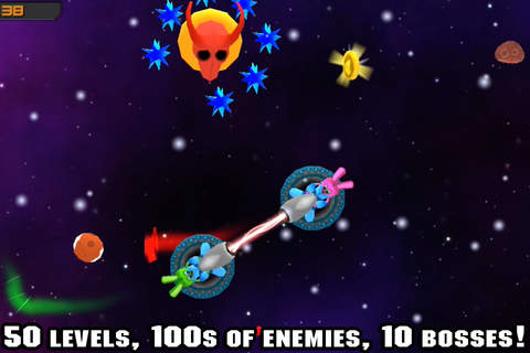 Galaxy Blast! 2-Touch Space Adventure Game screenshot 2