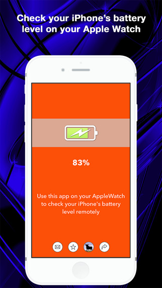 Remote Battery Connectivity - Check your phone's Battery Level and Connection on your Apple Watch