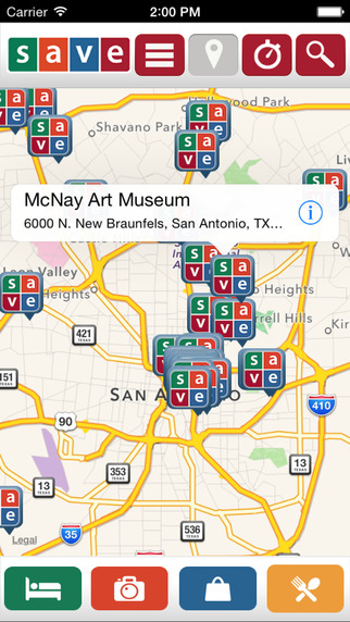 【免費旅遊App】SAVE in San Antonio-APP點子