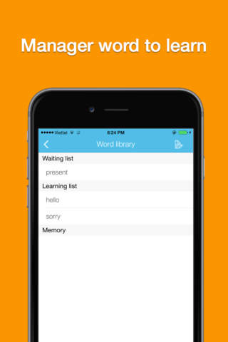 iFlashcards - Personal flashcard to learn English vocabulary and memory anything screenshot 3