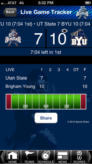 【免費運動App】Utah State Aggies SuperFans-APP點子