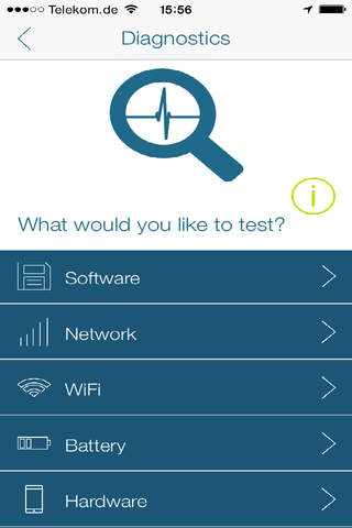 WebToGo Self-Care App MWC15 screenshot 4