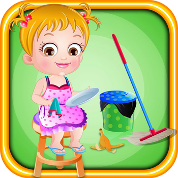 Baby Hazel Cleaning Time 遊戲 App LOGO-APP開箱王