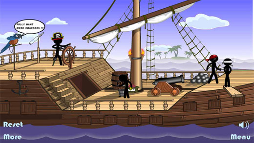 Pirate Ship Death - Stickman Edition