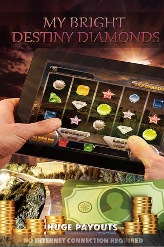 My Bright Destiny Diamond Slots - FREE Slot Game Casino Roulette screenshot 2