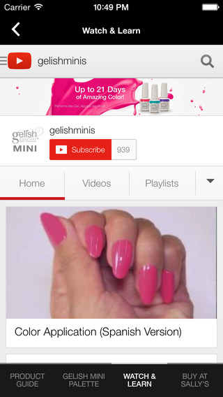 【免費生活App】Gelish MINI-APP點子