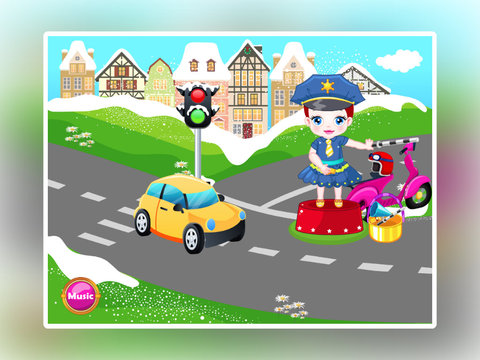 【免費遊戲App】Baby Lulu Traffic Controller-APP點子