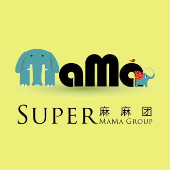 Super麻麻团 LOGO-APP點子