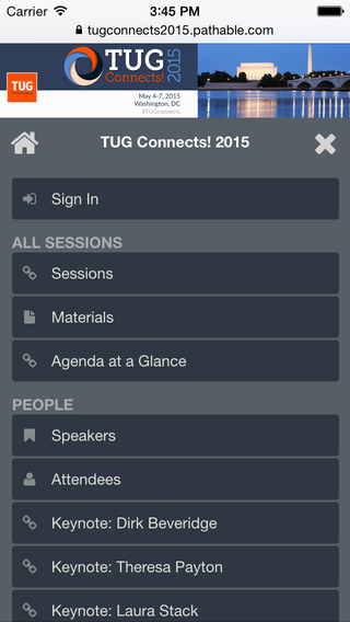 【免費商業App】TUG Connects 2015-APP點子