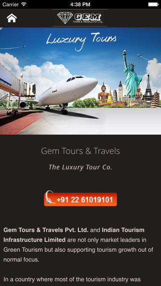 【免費旅遊App】GEM Tours & Travels – The Luxury Tour Co.-APP點子