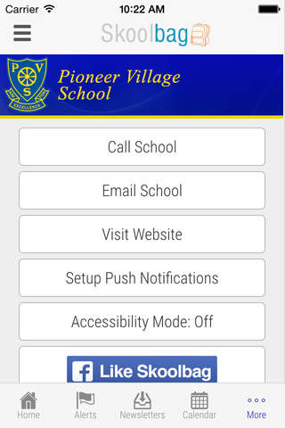 Pioneer Village School - Skoolbag screenshot 4