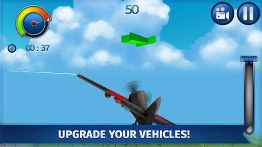Cartoon Plane ― Sky Voyage 3D Deluxe