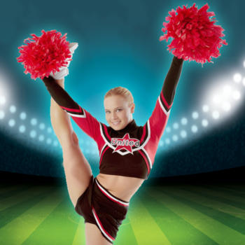 2014 All-Star American Girl-y Football Cheer-Leaders Running Dance : Play Free Cheerlead-ing Spirit Competition Girly Girl-s Games FREE 遊戲 App LOGO-APP開箱王