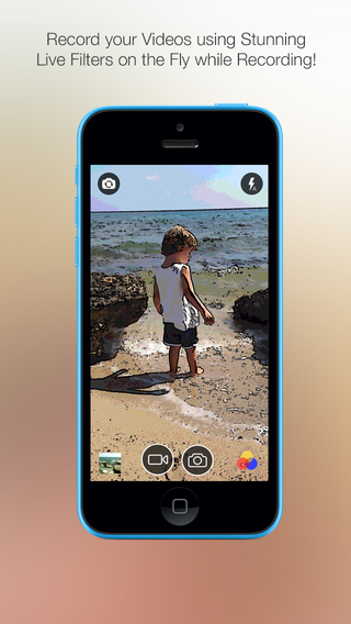 InstaVideoHD - Realtime filter effects for your videos photos