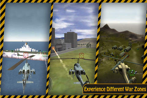 Gunship Heli Warfare Pro - Battle screenshot 3
