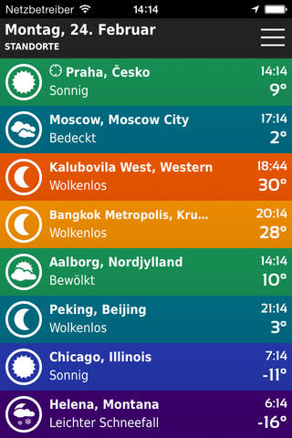 ClearWeather — Color Forecast screenshot 4