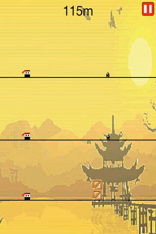 Amazing Bouncing Ninja - The Smart Attack Missions Free screenshot 3