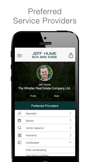 Jeff Hume Service Providers