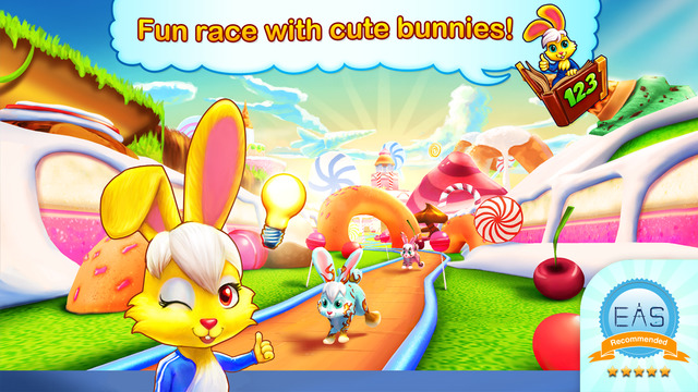 Wonder Bunny Math Race: 1st Grade Kids Advanced Learning App for Numbers Addition and Subtraction