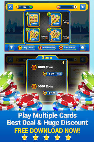 Bingo Cash Blitz PRO - Play Online Casino and Gambling Card Game for FREE ! screenshot 3